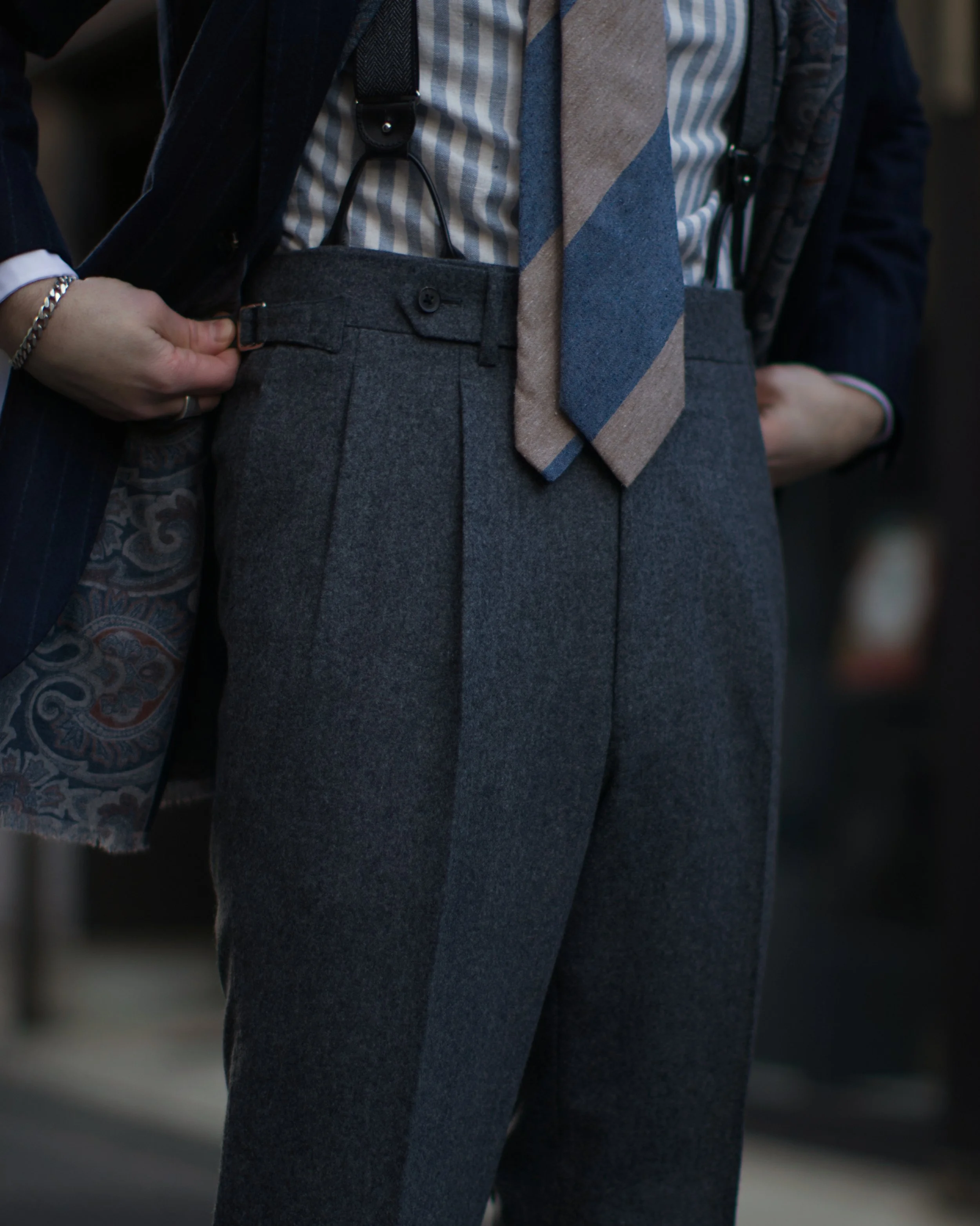 Trousers: Ring Jacket S-178 — outBespoken